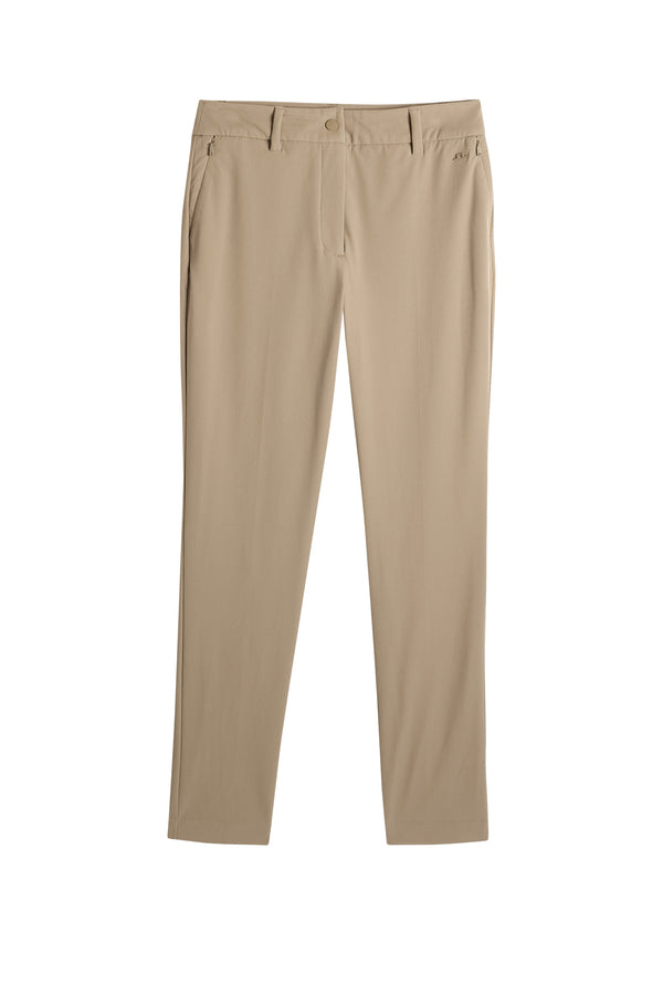 Pinja Fleece Twill Pant / Brindle