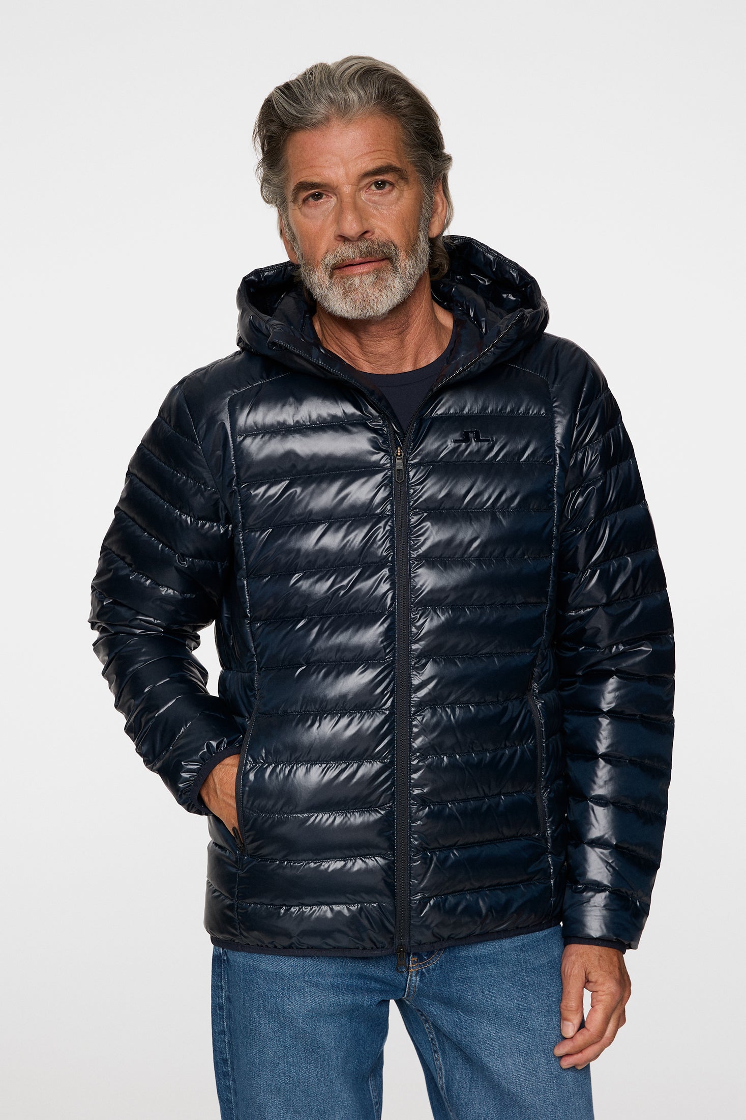 Oden Light Down Hood / JL Navy | J.Lindeberg Official