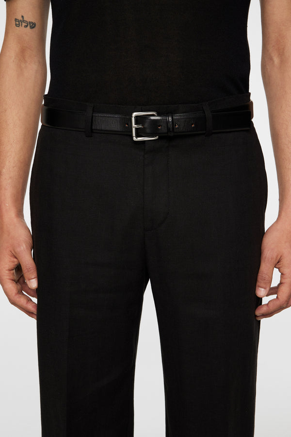 Gabi Super Linen Pants / Black