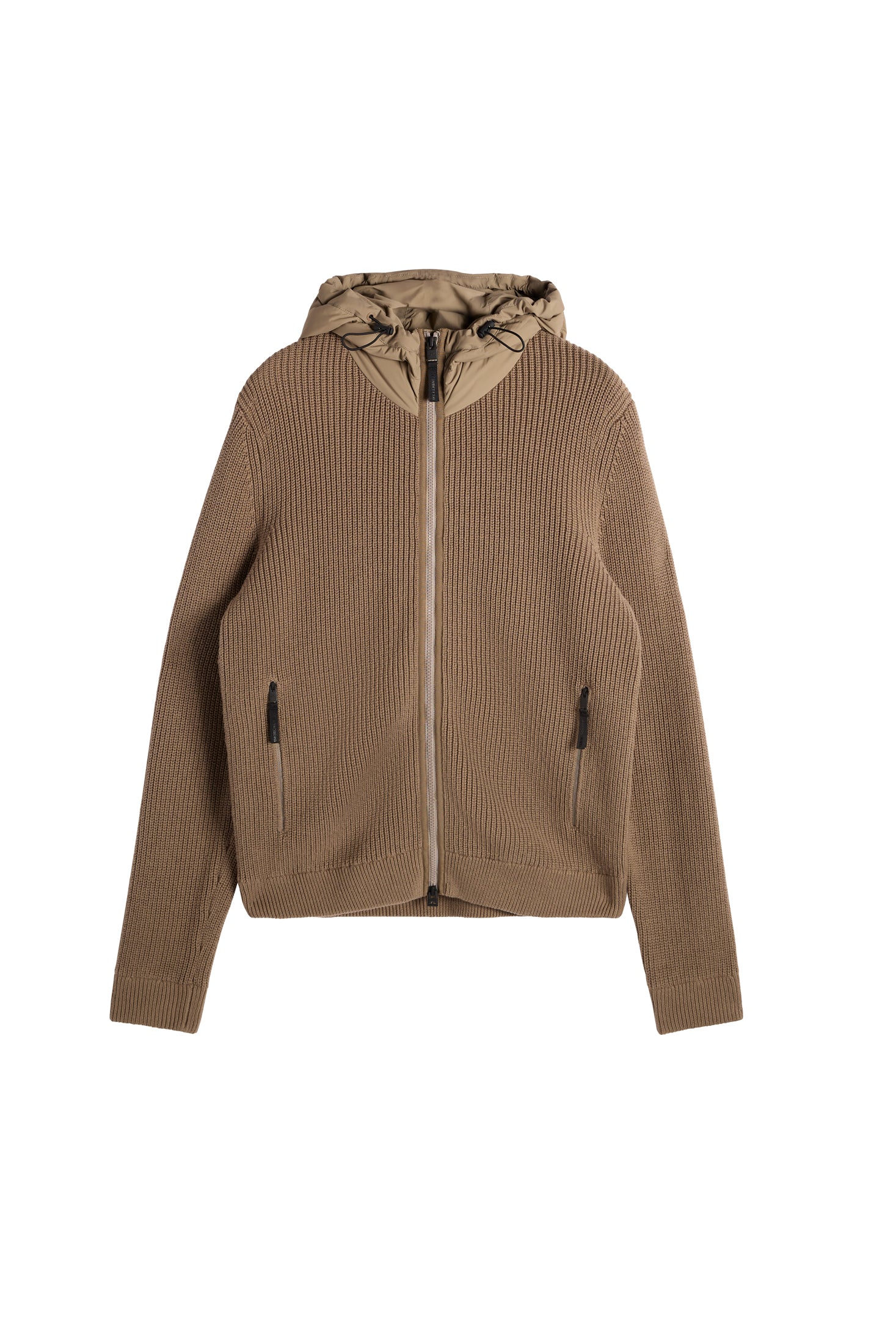 Dorin Knit Hood Hybrid Jacket | Knitwear | J.LINDEBERG®