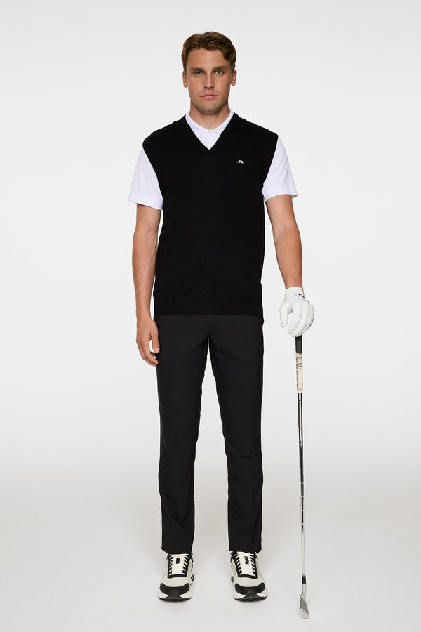 Liam Knitted Vest / Black