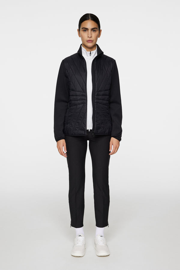 Holma Quilt Hybrid Jacket / Black