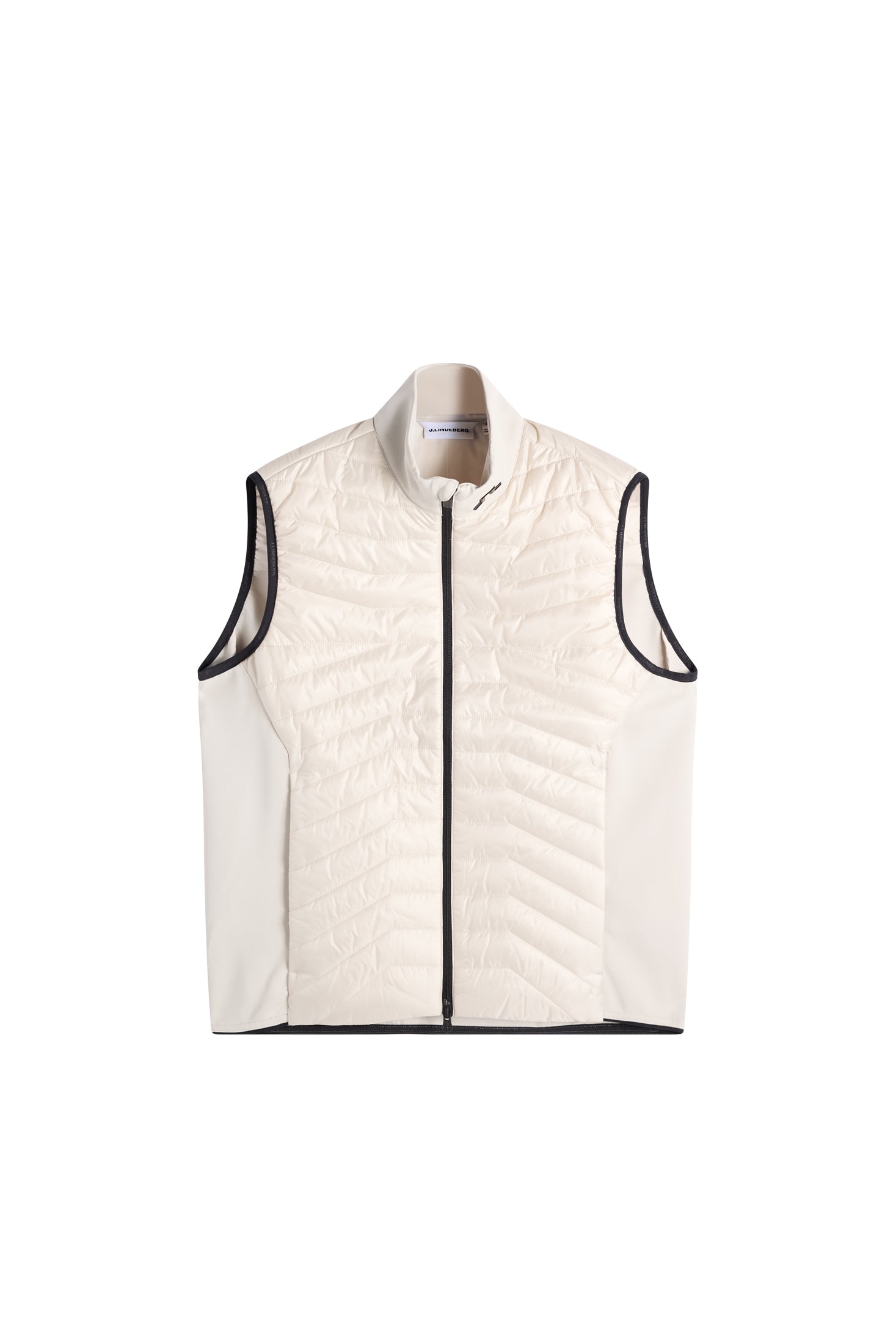 Heyden Quilt Hybrid Vest / Moonbeam | J.Lindeberg Official