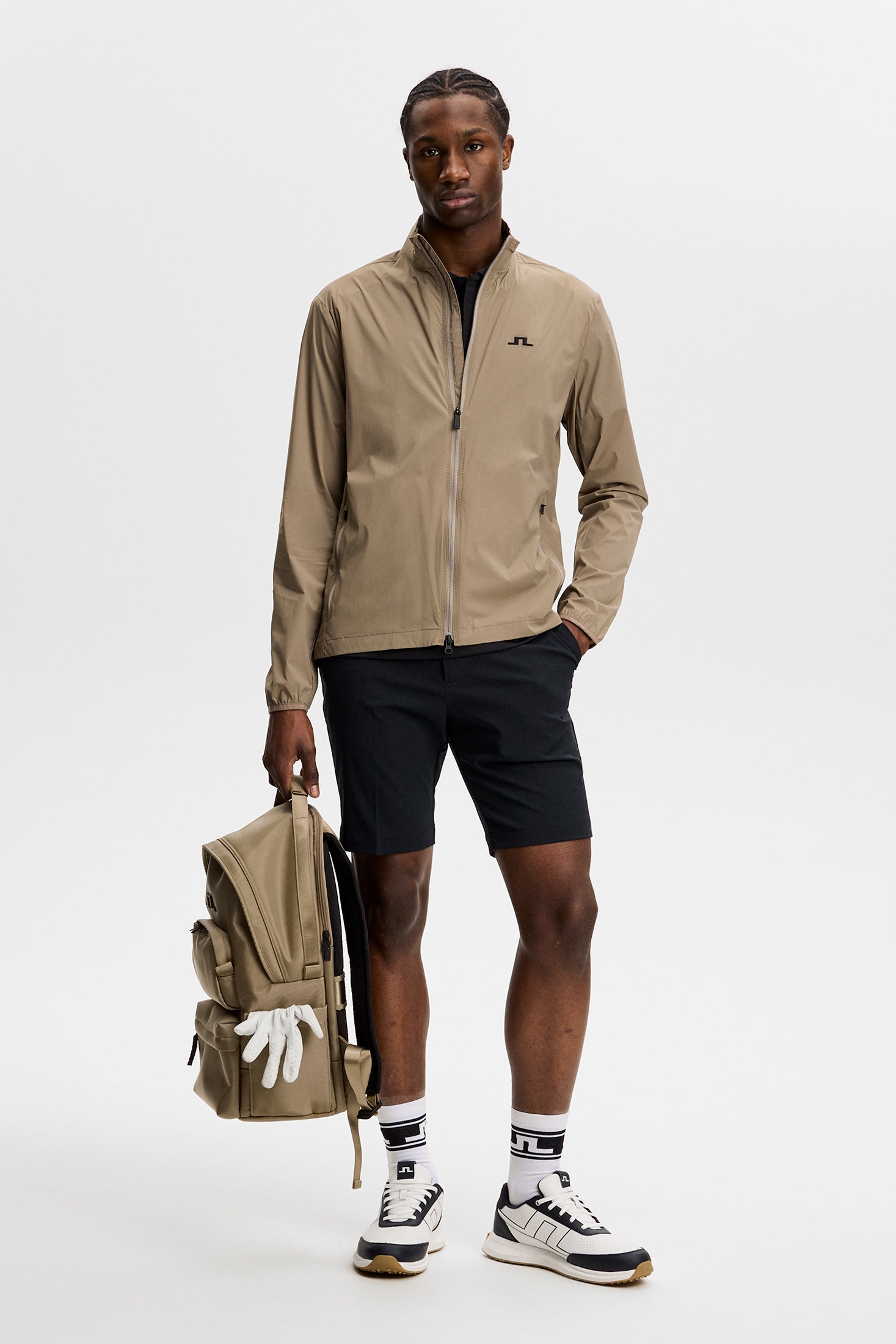 Ash Light Packable Jacket / Brindle | J.Lindeberg Official