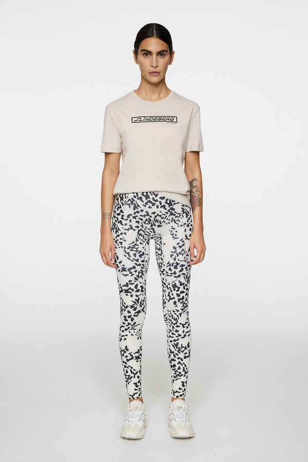 Louise Printed Tights / Snake Rock Moonbeam M