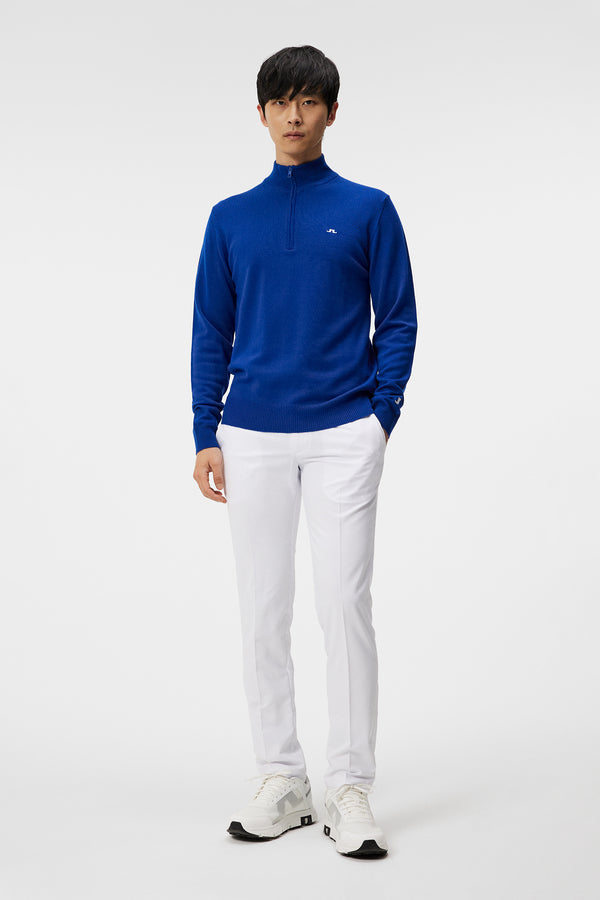 Kian Zipped Sweater / Sodalite Blue