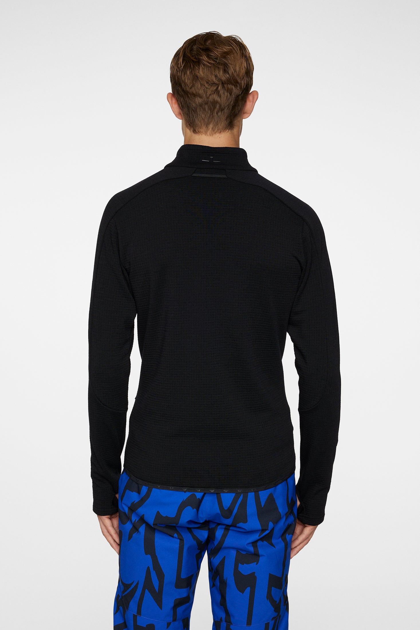 High Grounds Merino Mid Layer Black J Lindeberg High Grounds Merino Mid Layer Black J Lindeberg