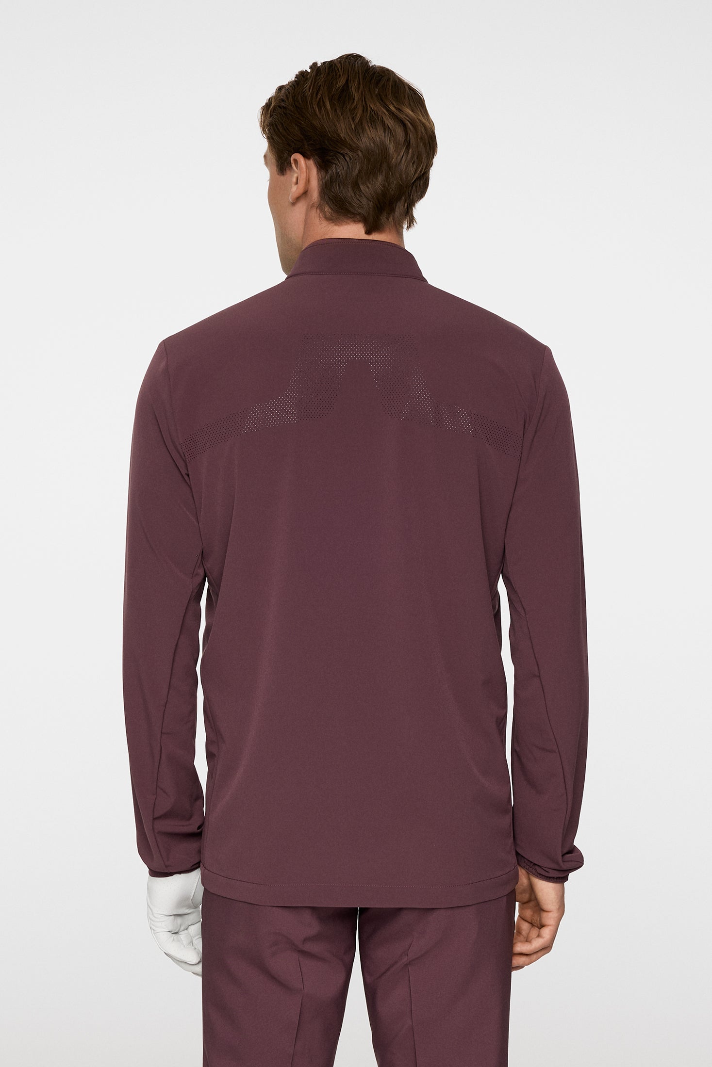 KV Hybrid Golf Jacket / Huckleberry | J.Lindeberg Official