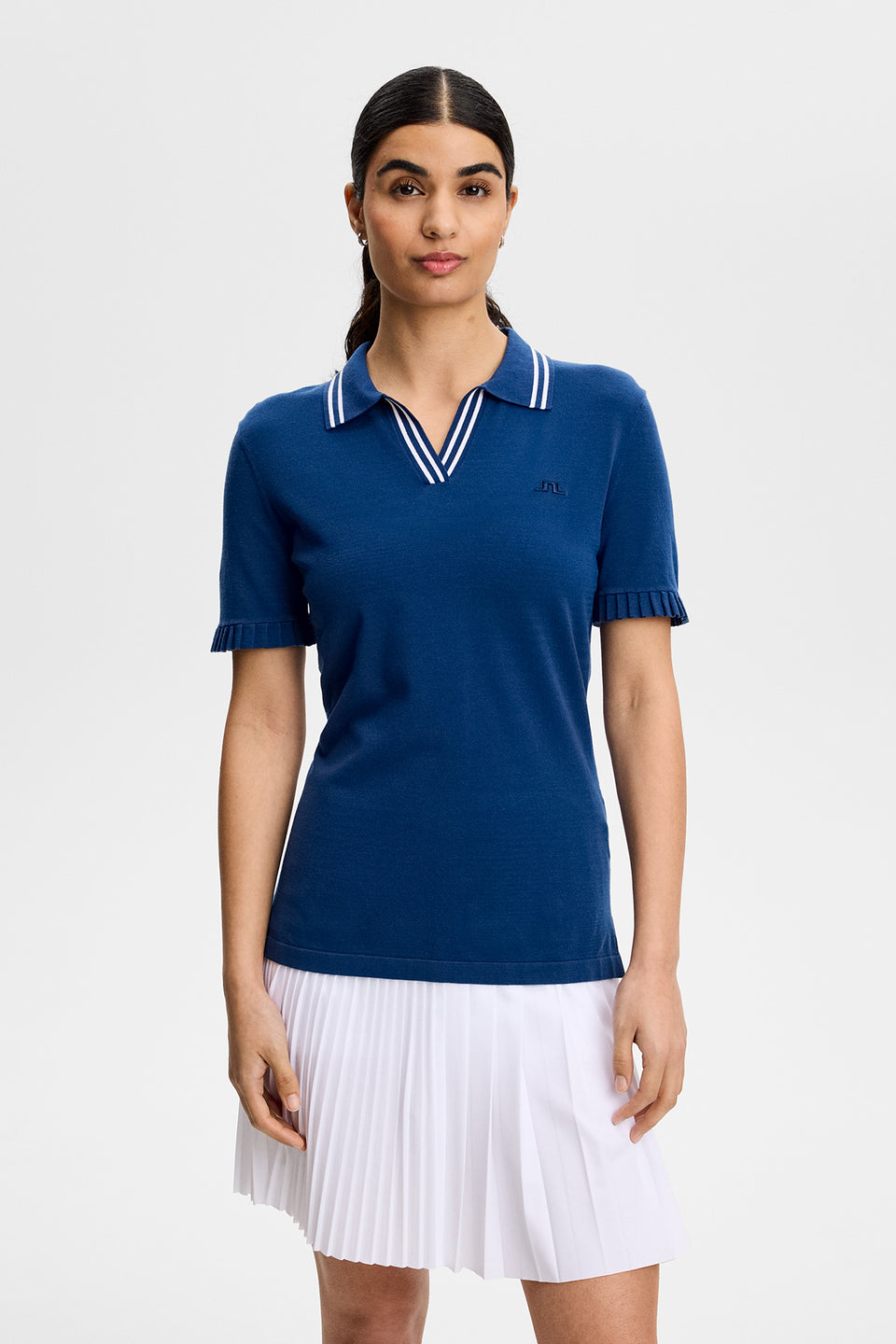 Mira Knitted Top / Estate Blue