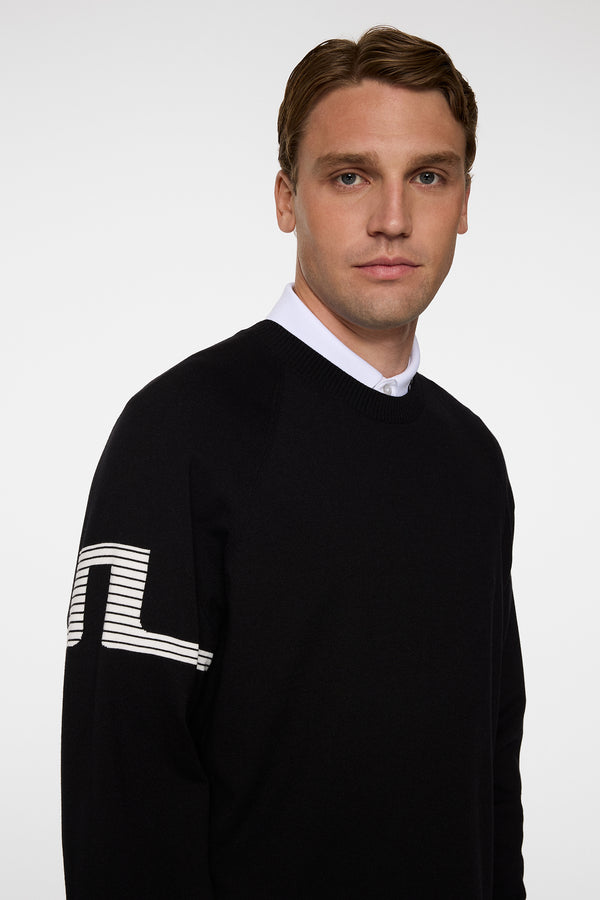 Heath Knitted Sweater / Black
