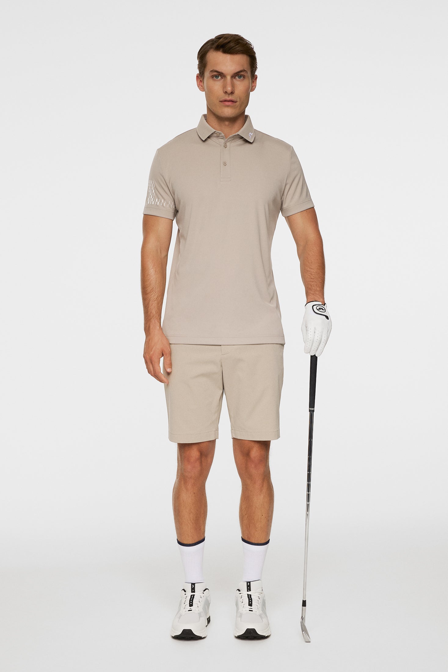 Heath Polo / Oyster Brown | J.Lindeberg Official
