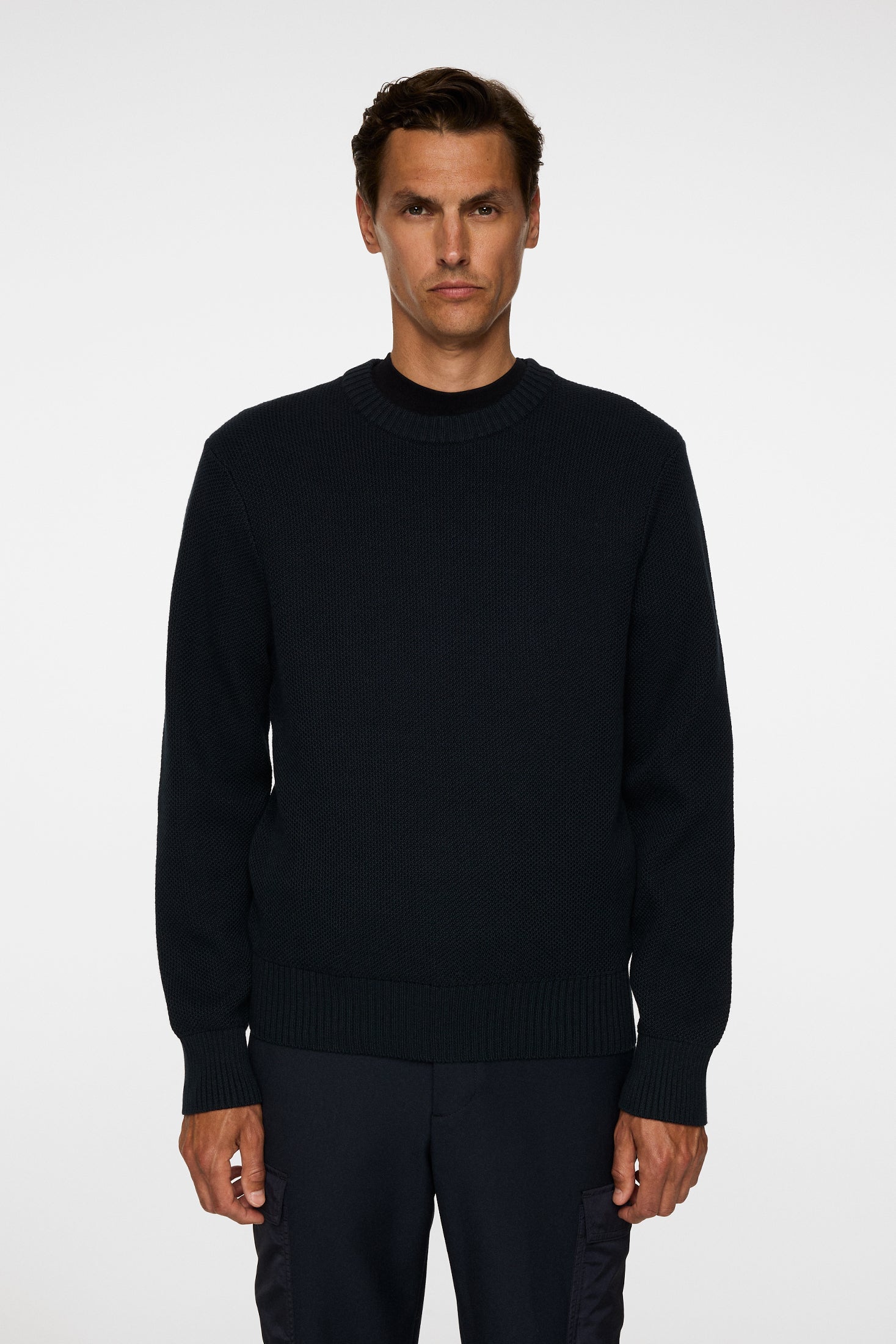 Oliver Structure Sweater / JL Navy – J.Lindeberg