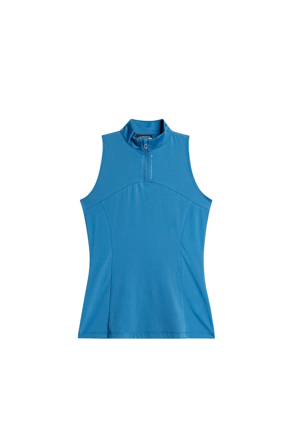 Tiana Sleeveless Top / Dark Blue