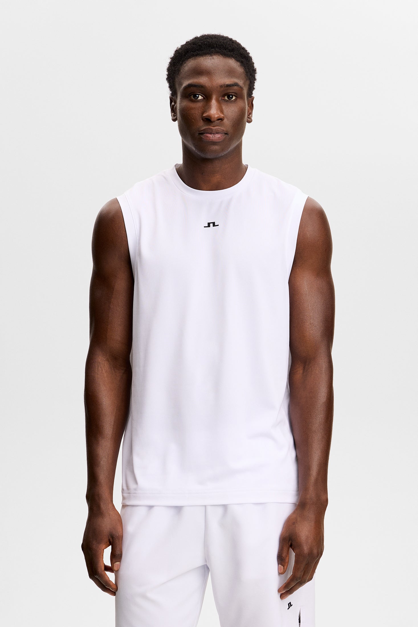Xander Sleeveless Tee / White – J.Lindeberg EU