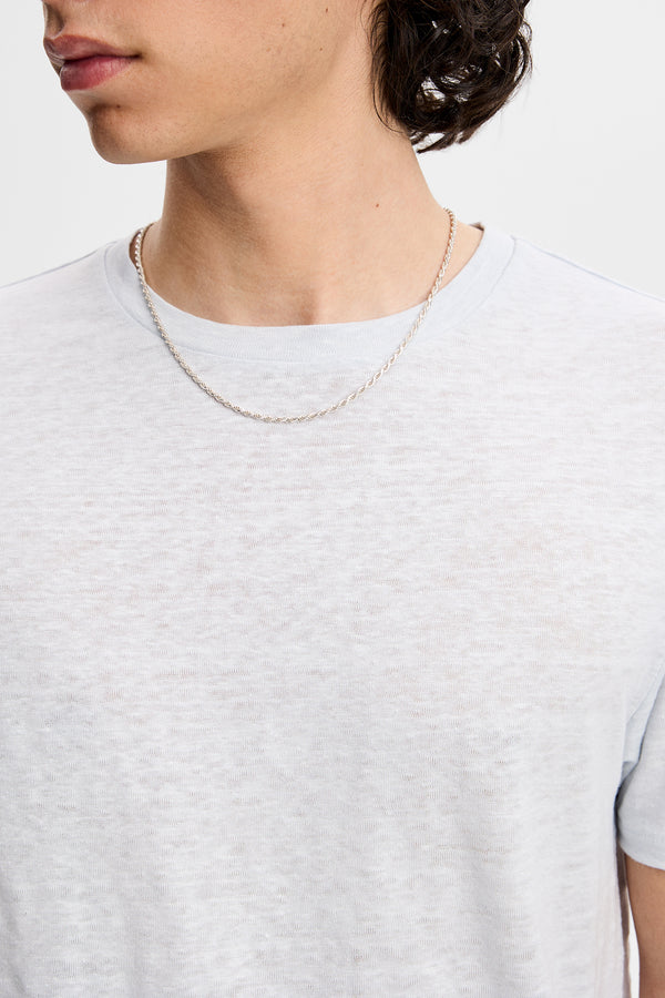 Coma Linen Tee / Skywriting