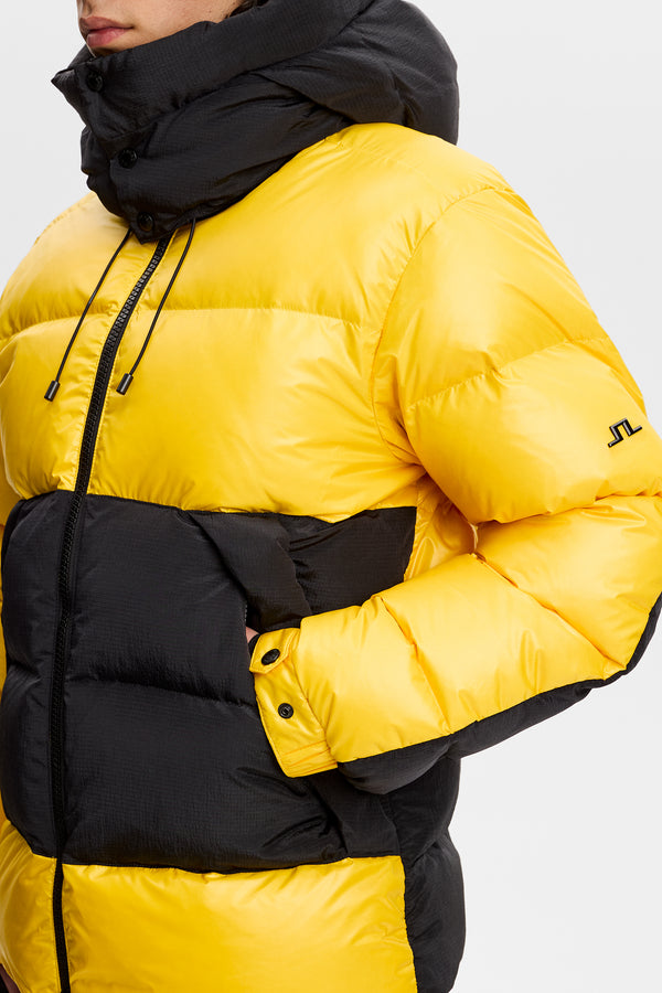 Creek Block Down Jacket / Bumblebee