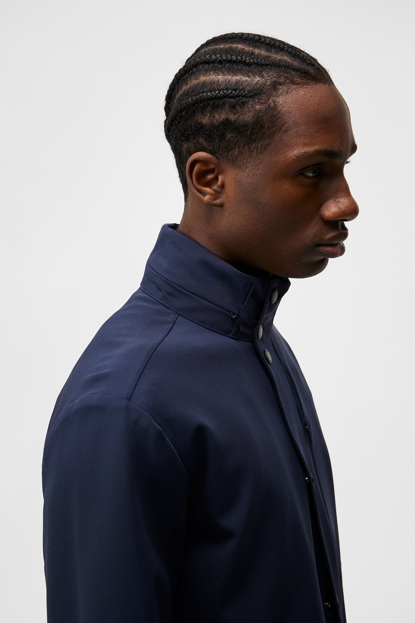 Tepley midlength jacket / JL Navy