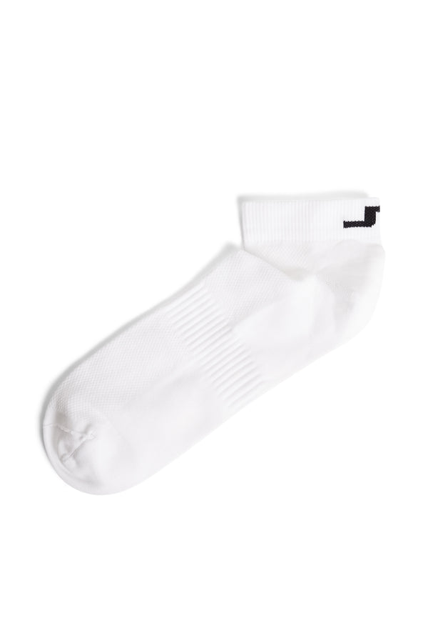 Rise Short Sock / White