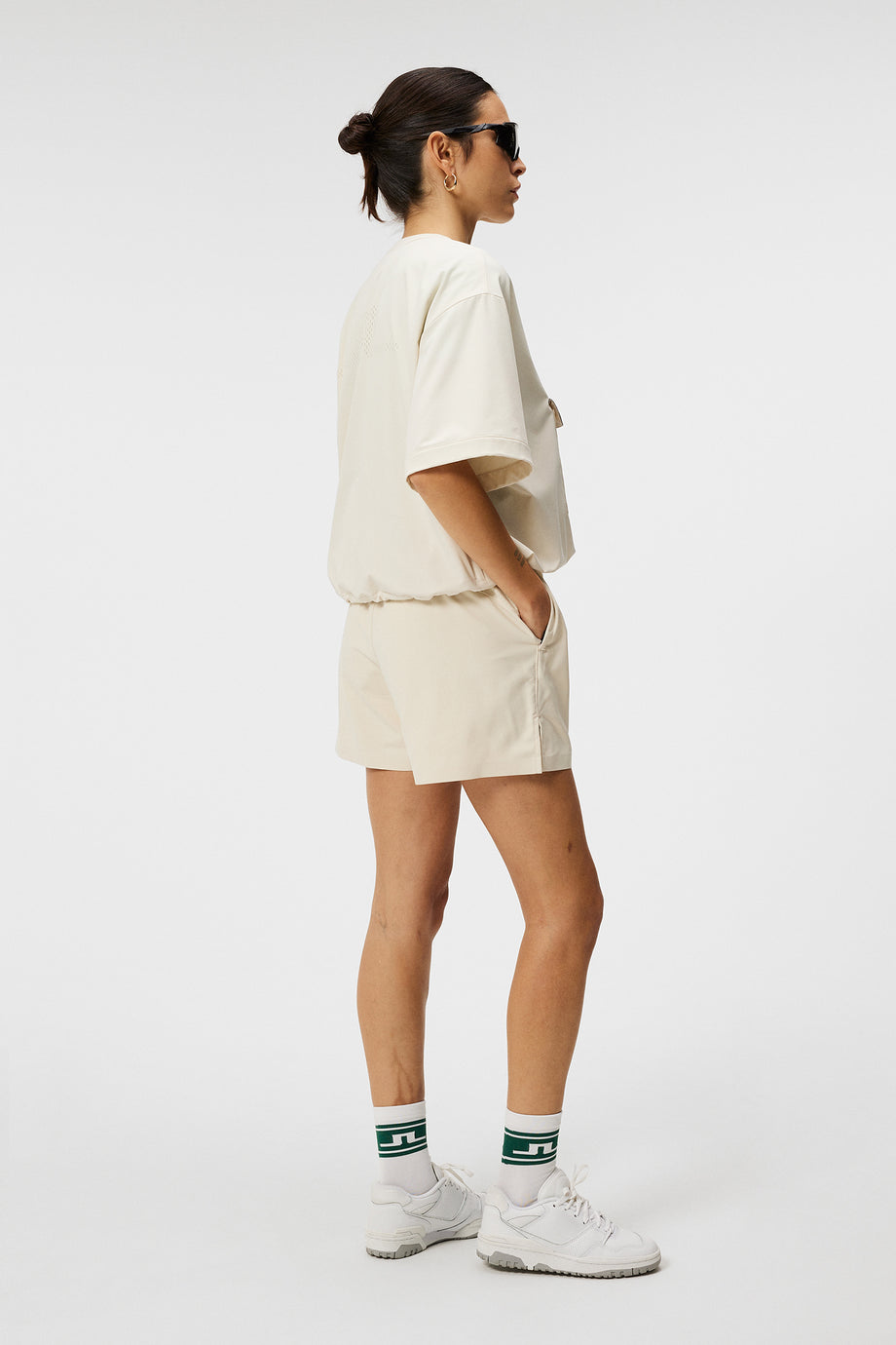 Chrisann Short Sleeve Pullover / Almond Milk
