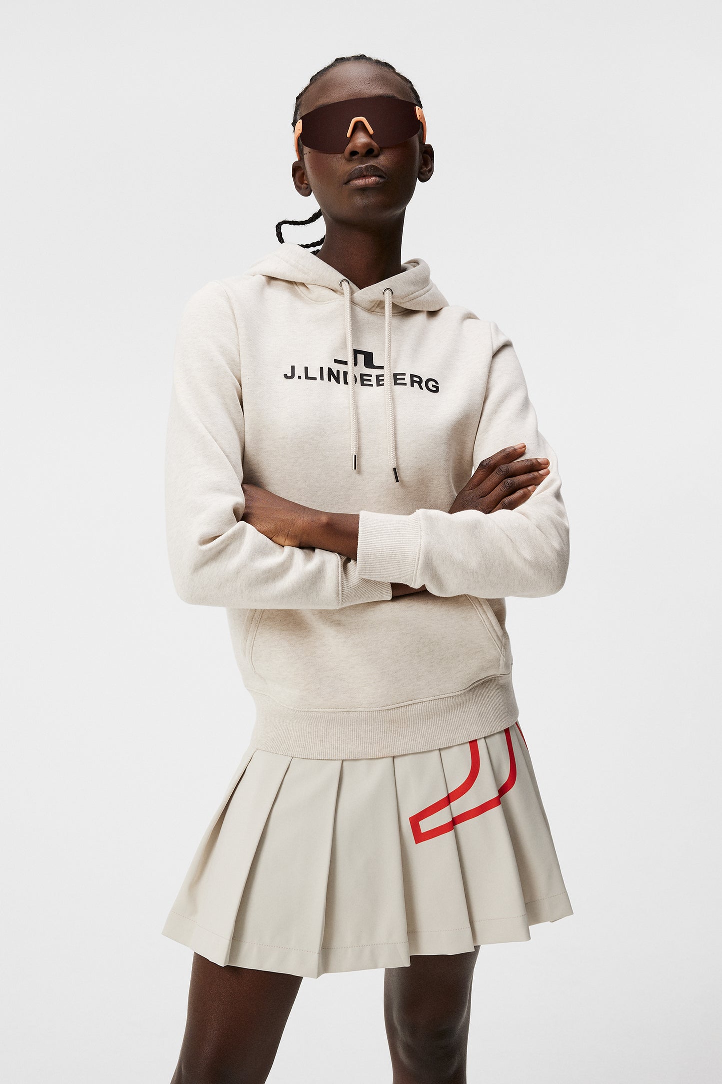 W Alpha Hood / Beige Melange