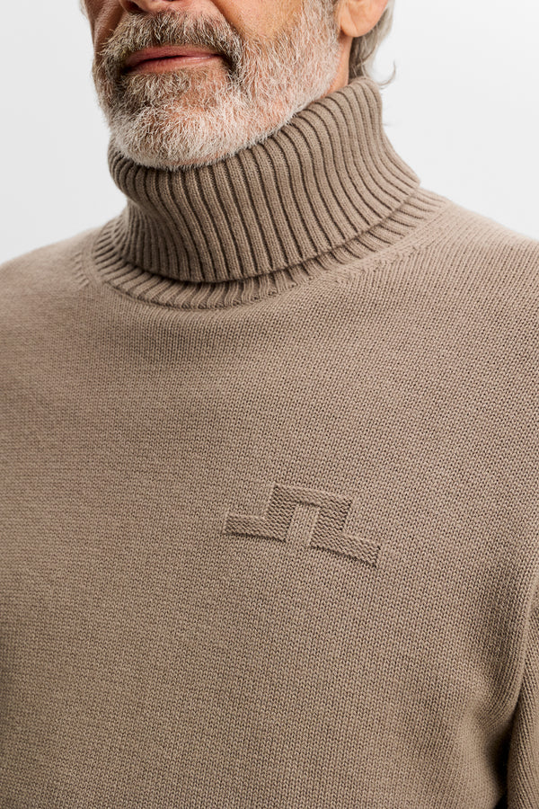 Eddy Knitted Turtleneck / Brindle