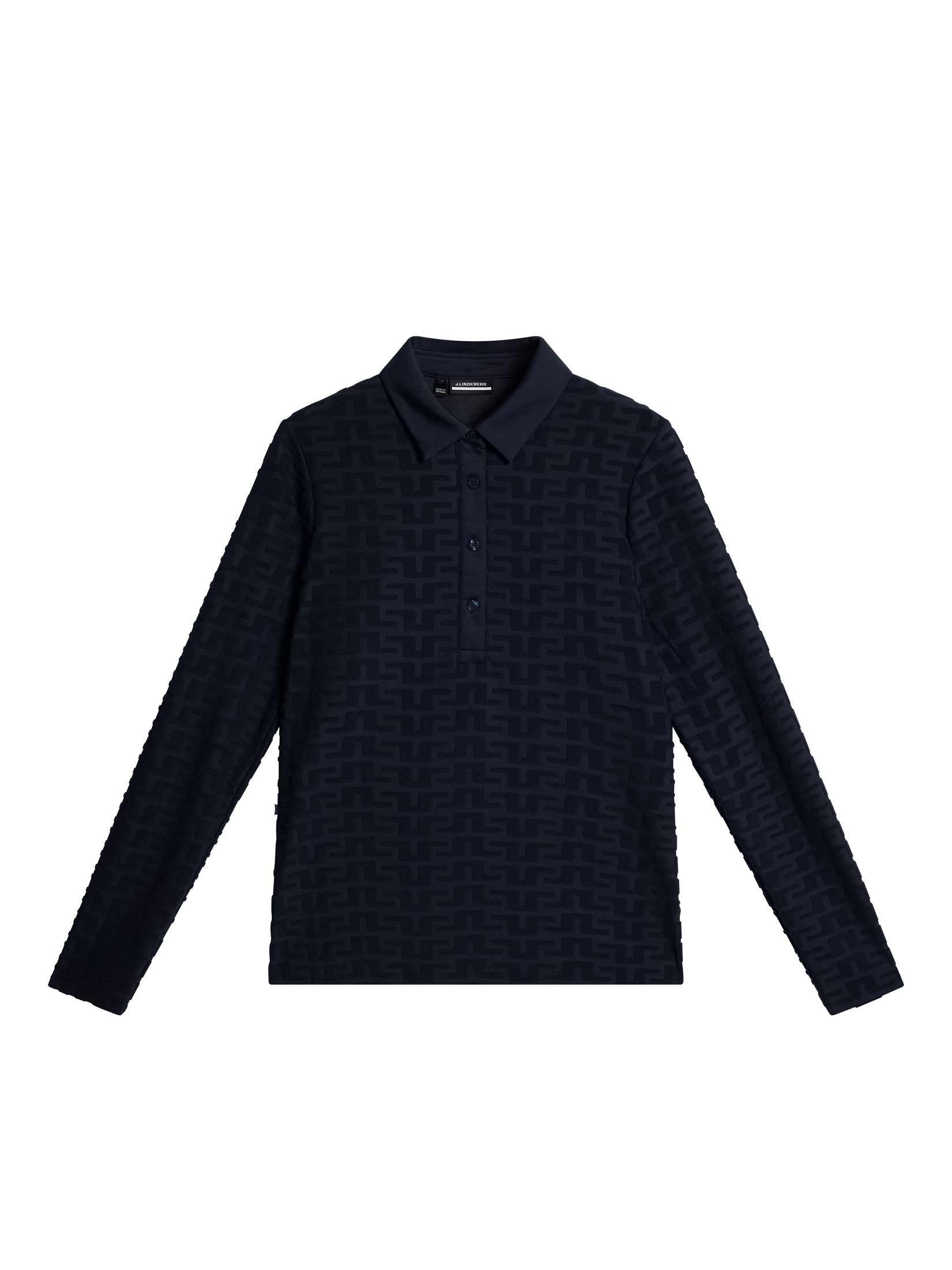 Rosemary Polo Navy Melange J.Lindeberg