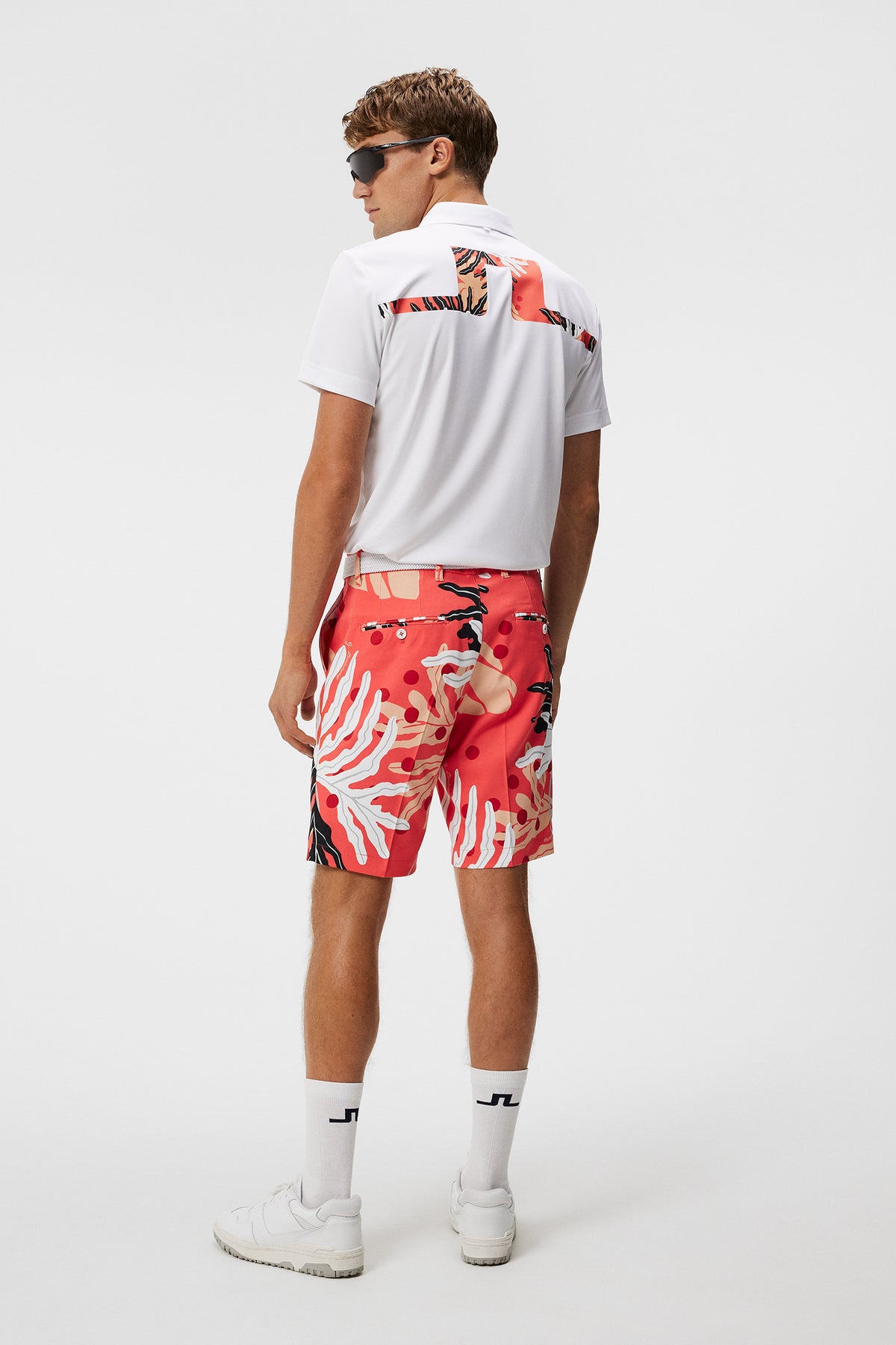Martin Regular Fit Polo / Paradise Monstera Coral