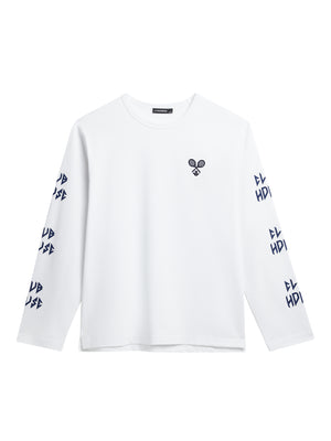 Camilo LS Graphic T-shirt / White