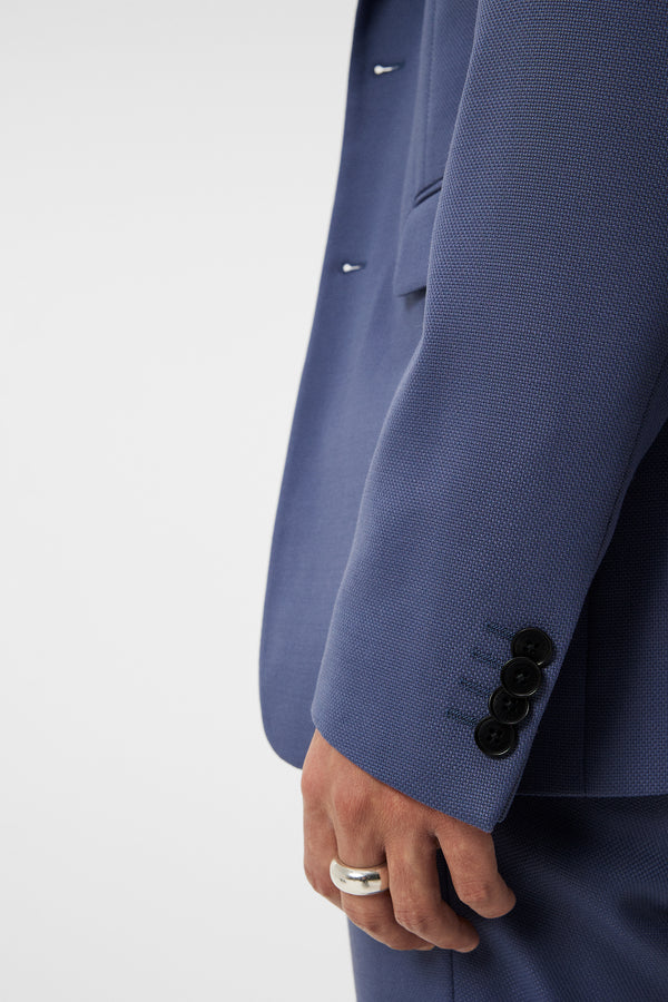 Hopper U Active Hopsack Blazer / Bijou Blue