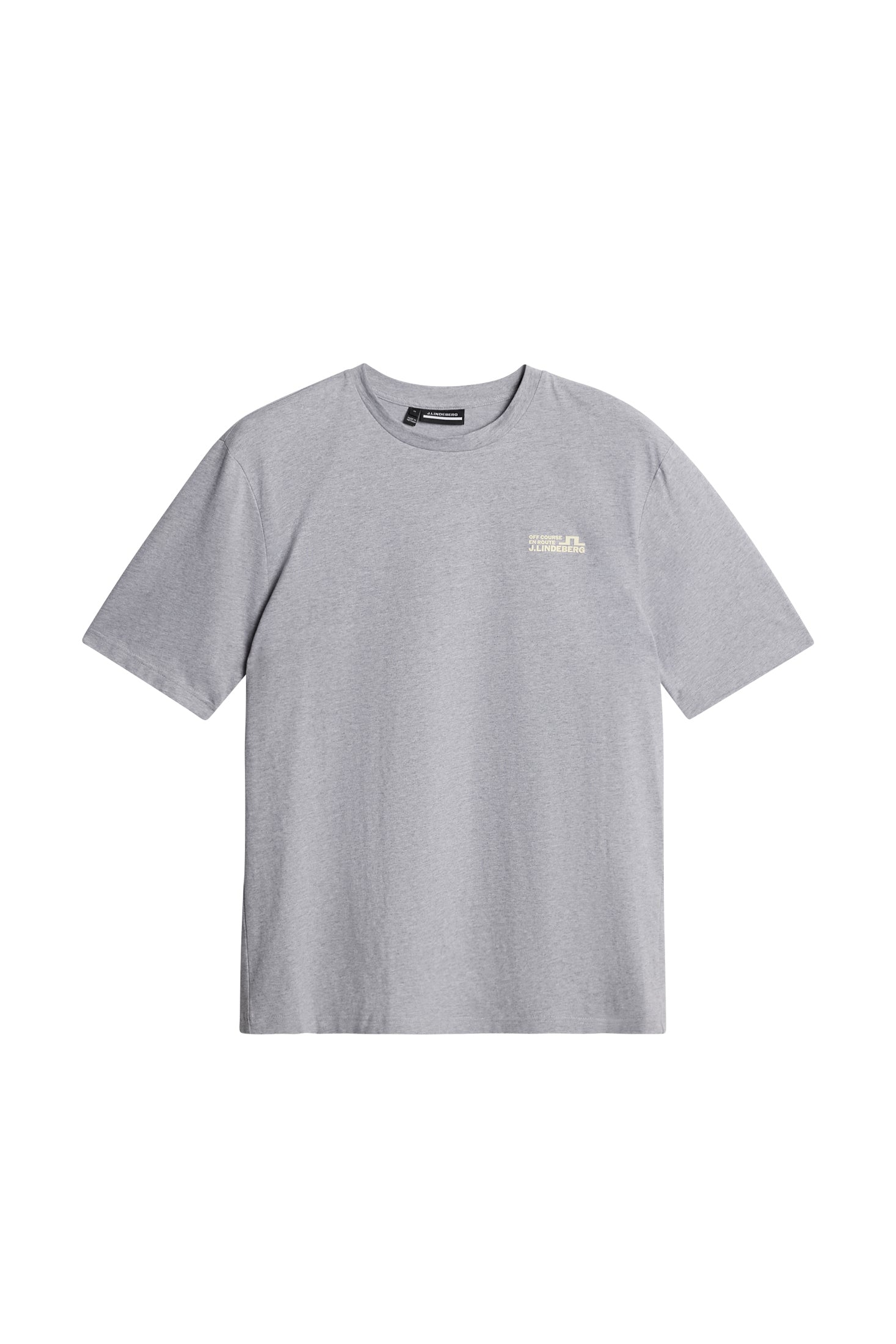 Graphic T-Shirt / Medium Grey Melange | J.Lindeberg Official