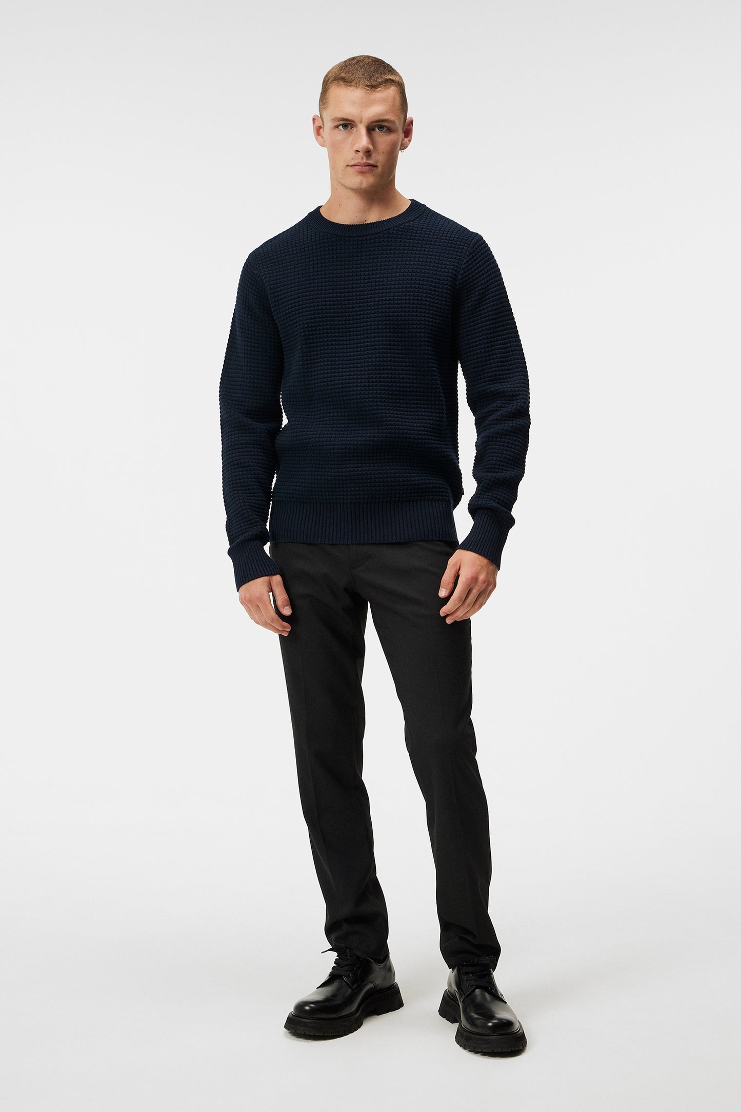 Oliver Structure Sweater / JL Navy – J.Lindeberg
