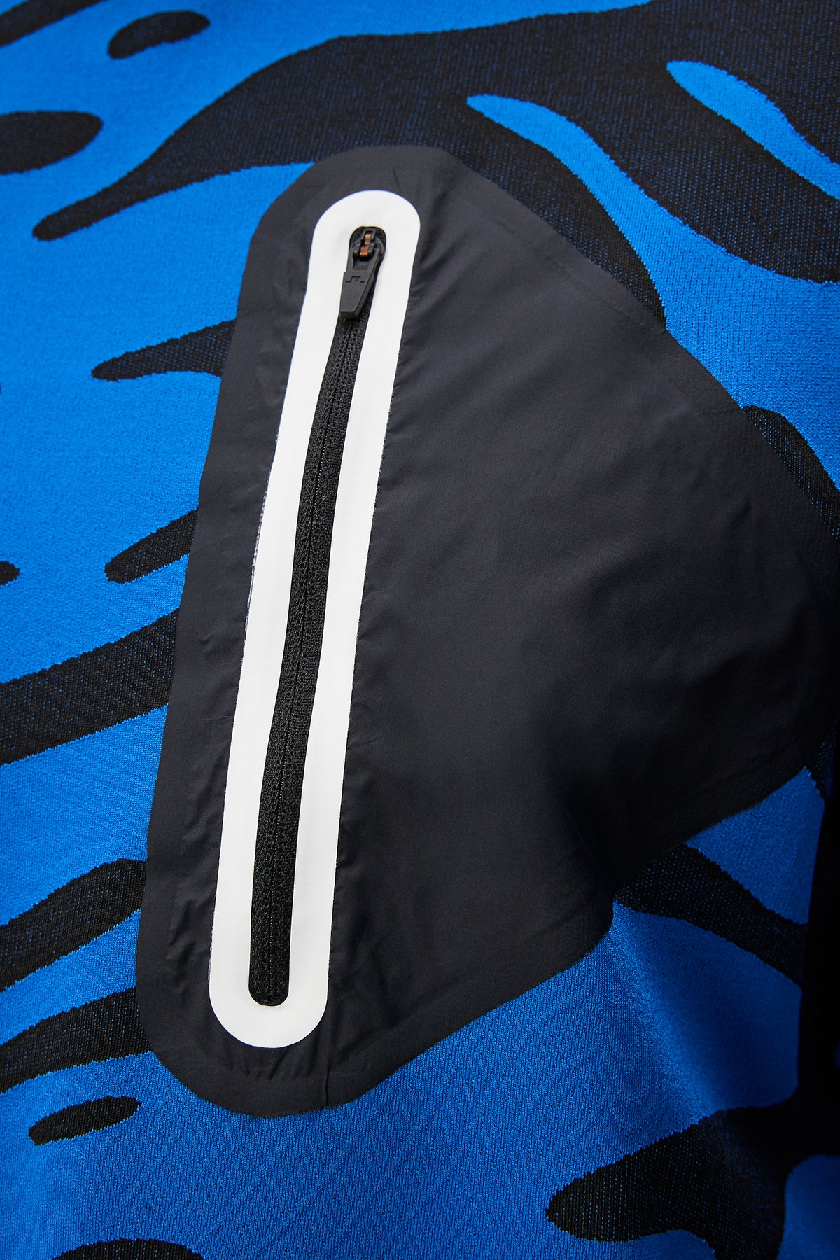 Alonso Jacquard Crew Neck / Neptune Nautical Blue