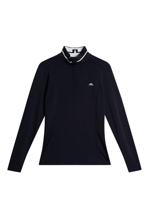 Hertta Long Sleeve Polo / JL Navy
