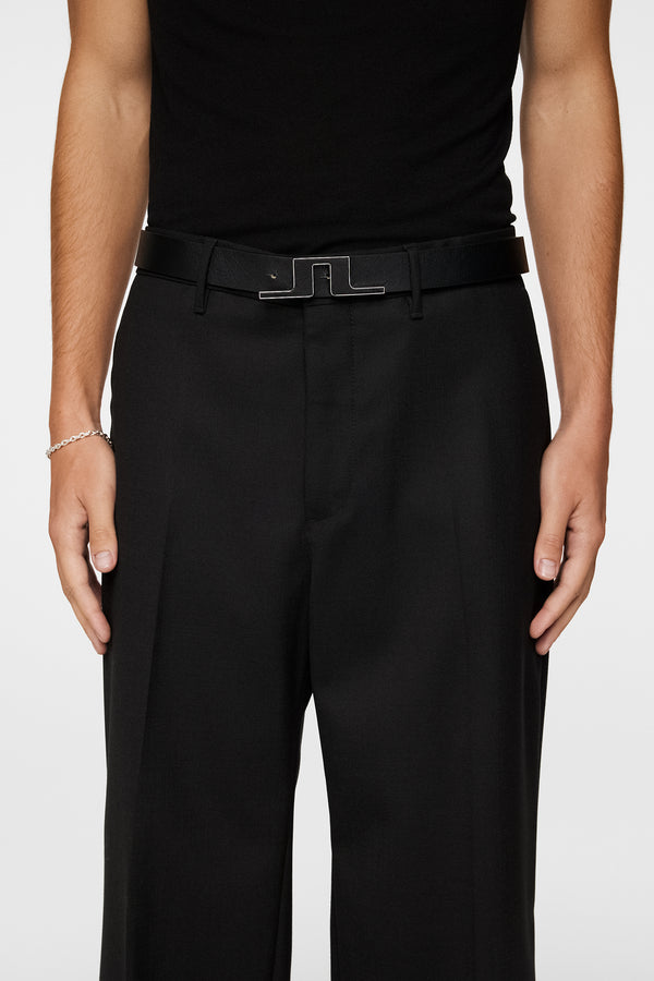 Sonny Wide Dinner Pants / Black