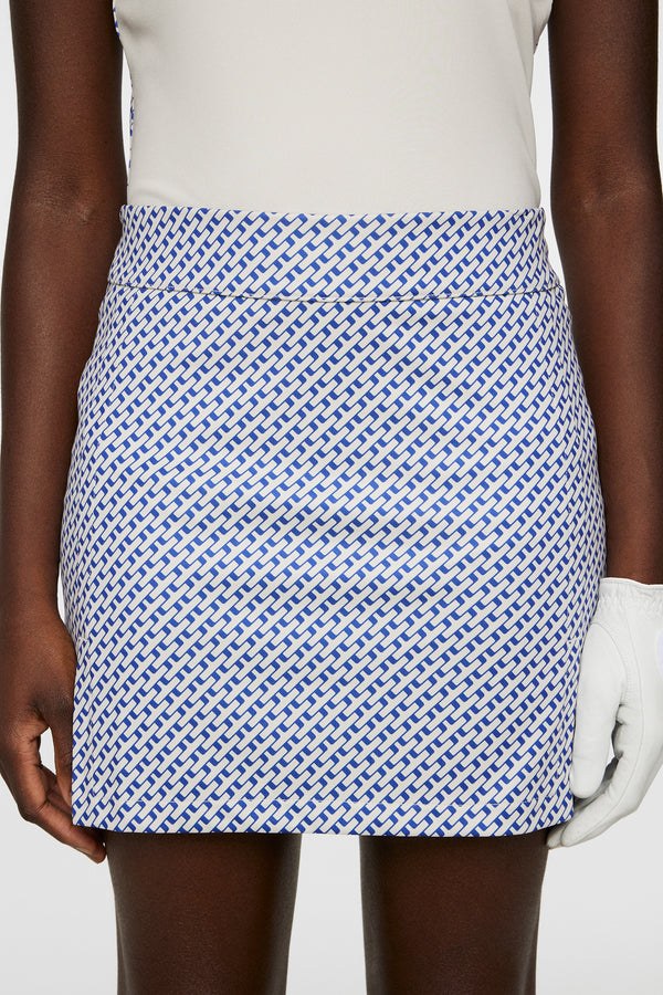 Amelie Mid Print Skirt / Tour Geo Moonbeam S