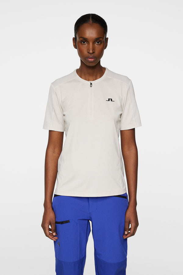 Landa T-shirt / Moonbeam Melange