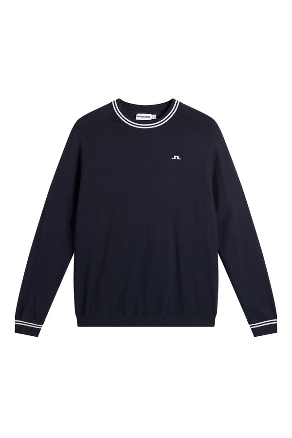 Kenny Windbreaker Knit Sweater / JL Navy