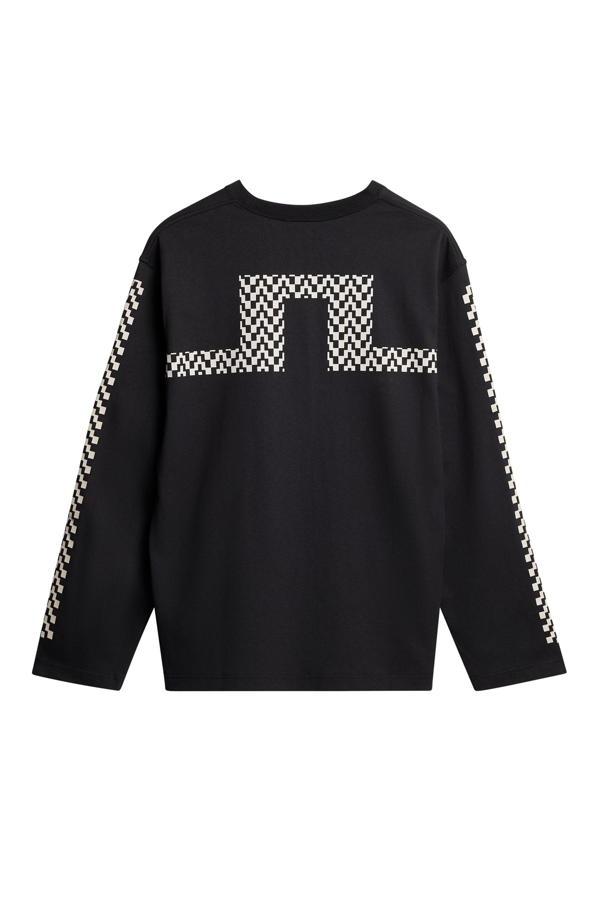 Walsh LS Print T-shirt / Black