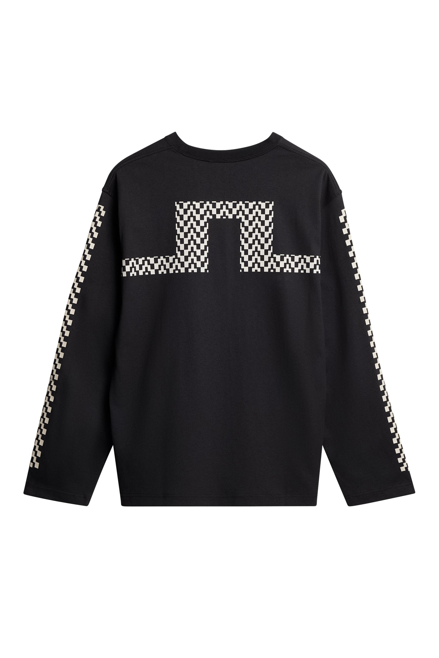 Walsh LS Print T-shirt / Black