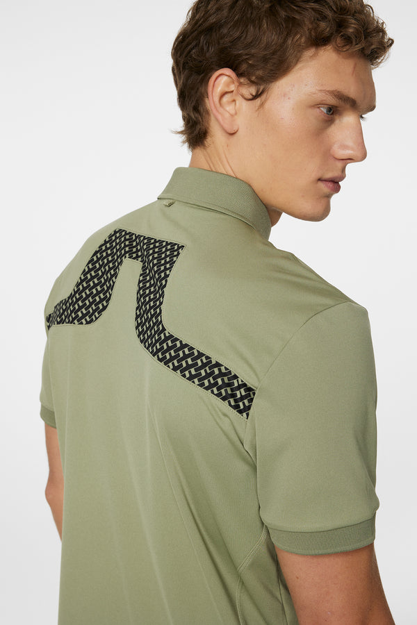 KV Print Polo / Tour Geo Olive S