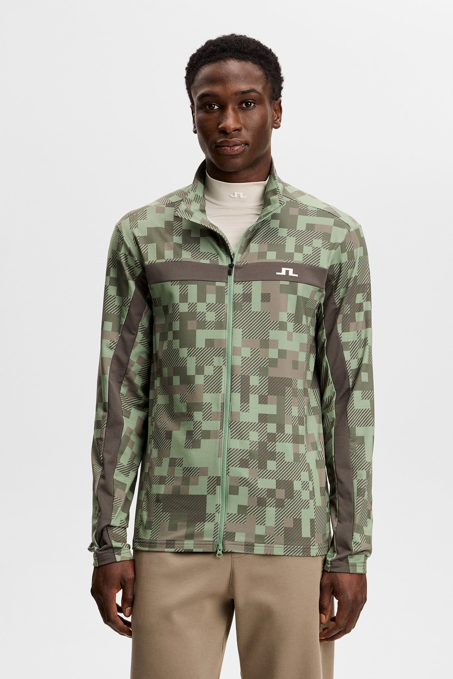Bridger Tour Print Mid Layer / Tour 26 Tonal Green L – J.Lindeberg EU