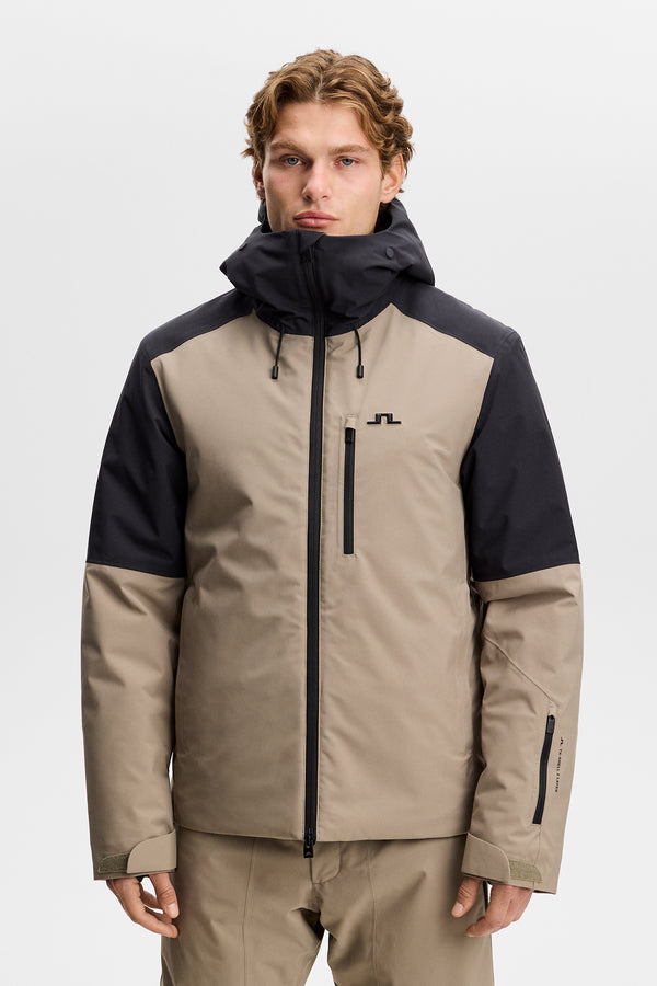 Carrington Blocked Jacket / Brindle