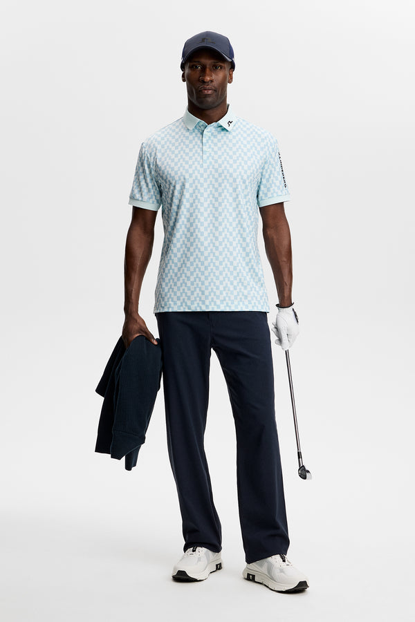 Tour Tech Print Polo / Bridge Stack Skylight M