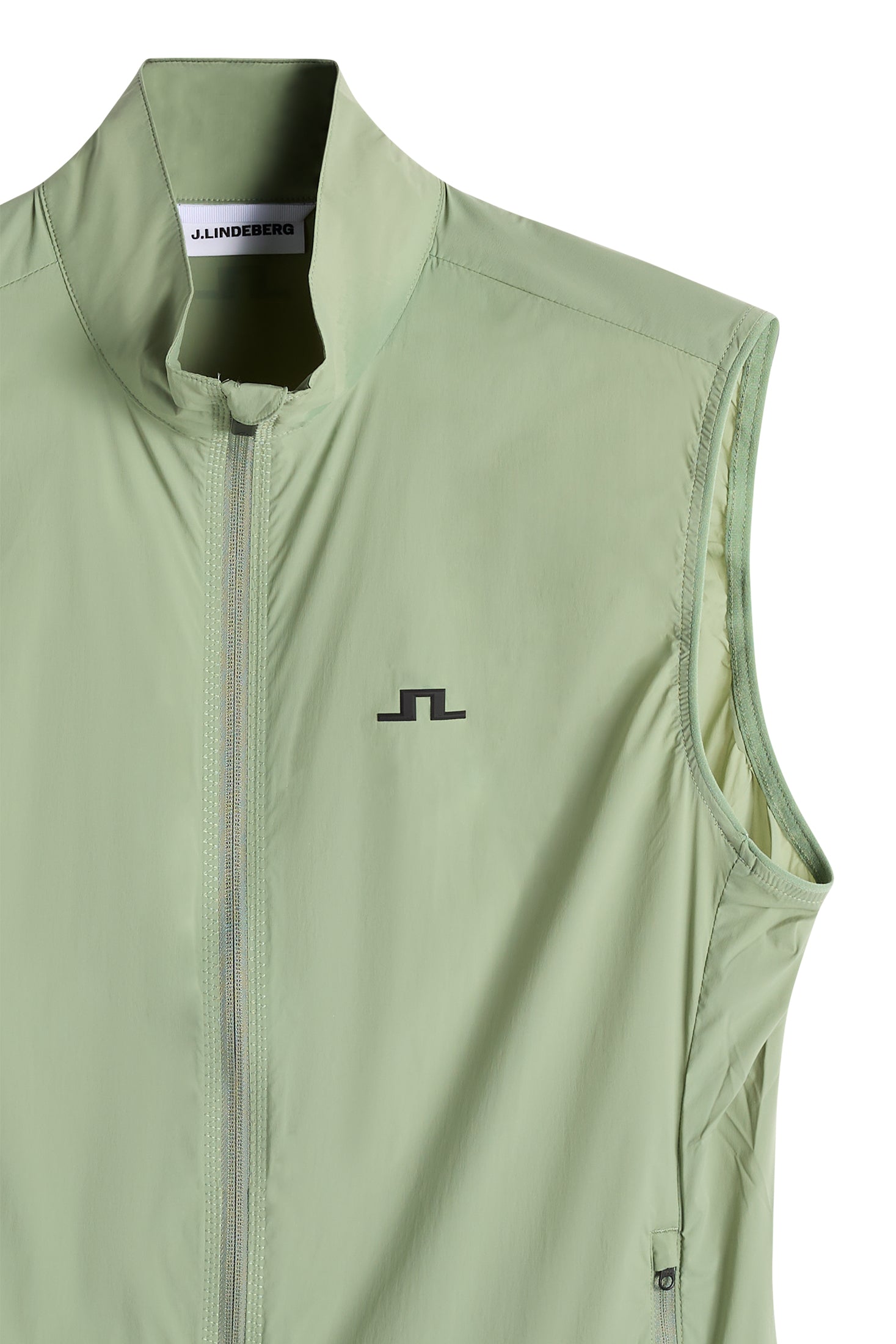 Ash Light Packable Vest / Hedge Green | J.Lindeberg Official