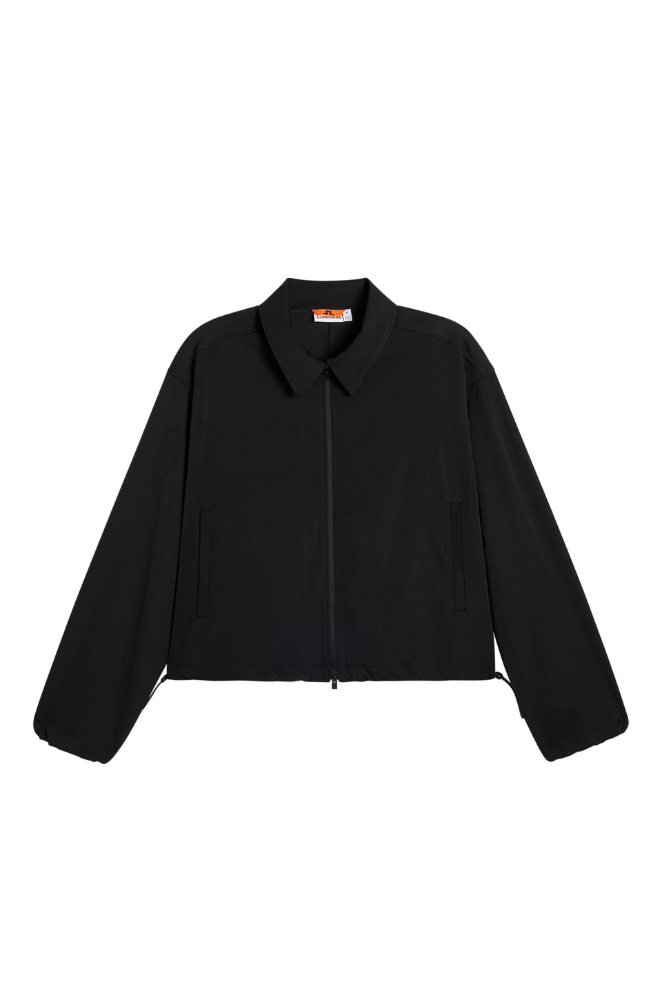 Mellie Tech Drape Overshirt / Black