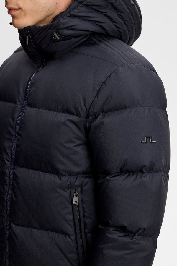Daryl Crinkle Down Jacket / JL Navy