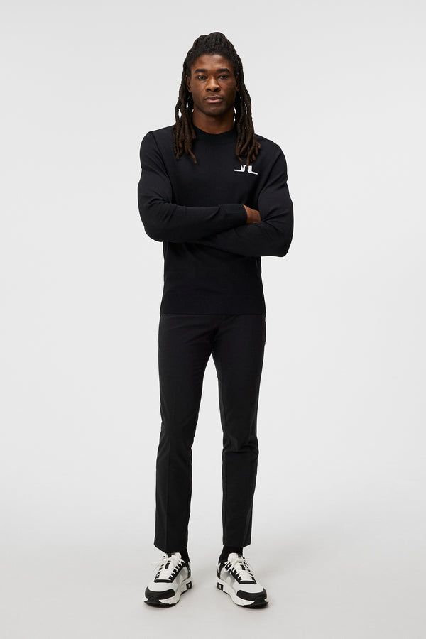 Gus Knitted Sweater / Black