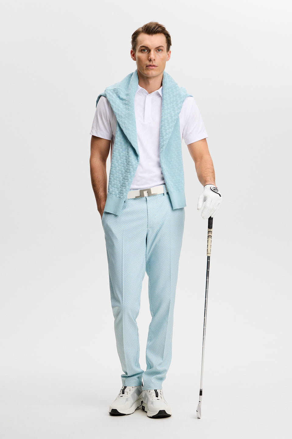 Ellott Print Pant / Bridge Stack Skylight S