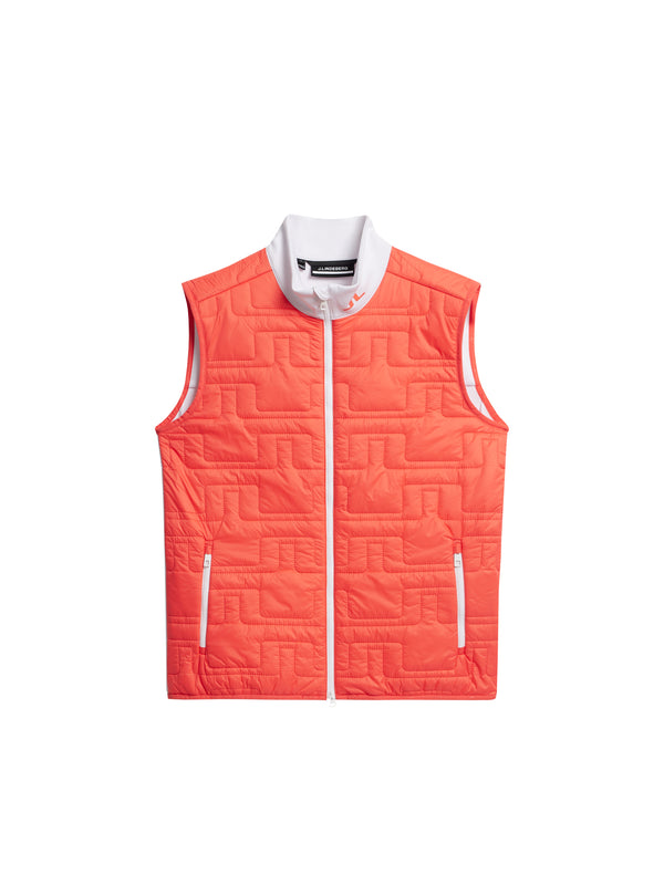 Stefania Hybrid Vest / Hot Coral