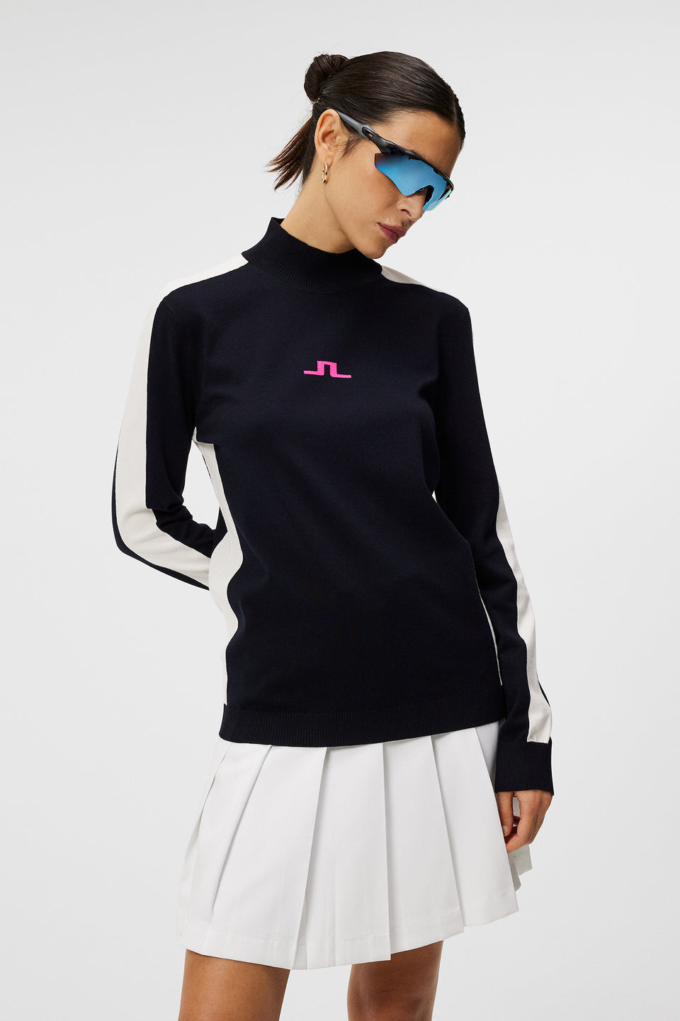 Adia Knitted Sweater / JL Navy